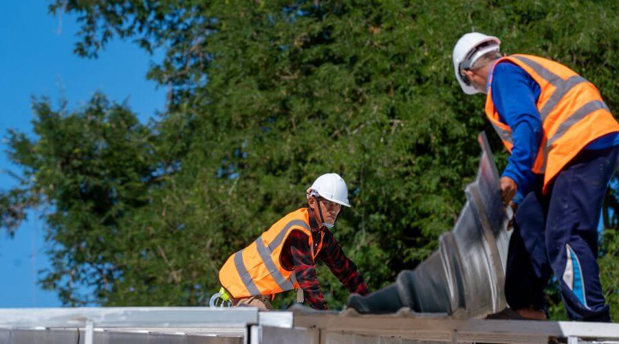 Roof repair in Adrian, TX